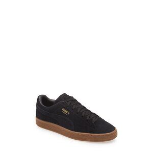 PUMA Jr. Suede Sneaker in Puma Black-Gum 7 Big Kid